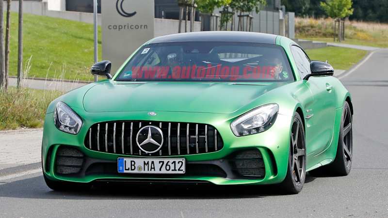 Mercedes-AMG GT R 'Black Series' hits the Nurburgring